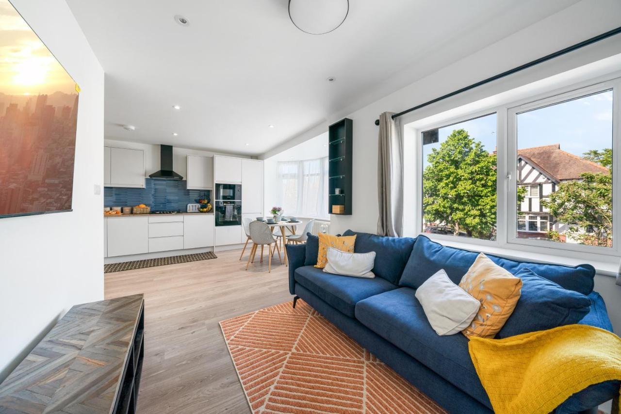 Ferienwohnung Newly Refurbished 2 Bed Flat Mill Hill Exterior foto